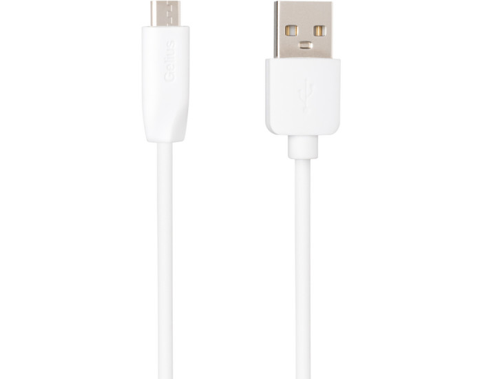 Кабель USB Gelius One GP-UC115 MicroUSB (2m) White 