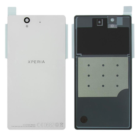 Задняя панель корпуса для Sony C6602 L36h Xperia Z, C6603 L36i Xperia Z, C6606, белая