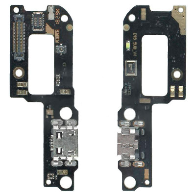 Шлейф для Xiaomi Mi A2 Lite, Redmi 6 Pro, конектора зарядки з мікрофоном