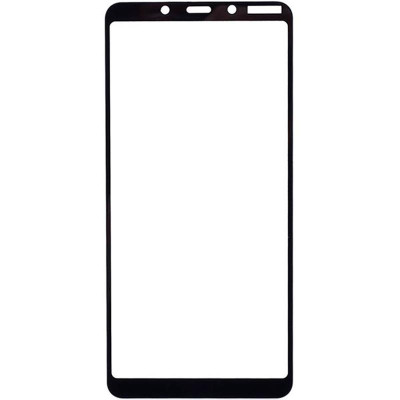 Скло фронтальне Nokia 3.1 Plus чорне