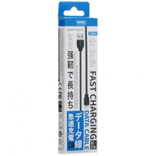 Кабель USB Remax RC-134i Fast Charging USB to Lightning (1m) Black