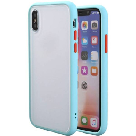 Чехол-силикон оригинал Full Soft Matte Huawei Y6P Blue