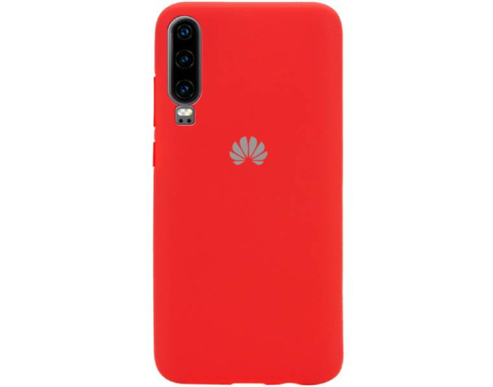 Чехол-силикон оригинал Full Soft Matte Huawei Y6P Red