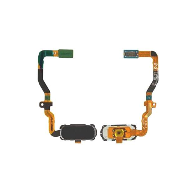 Шлейф для Samsung G930 Galaxy S7, кнопки меню, Білий з компонентами, з пластиком