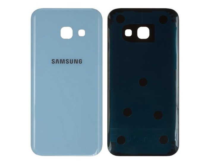 Задняя панель корпуса для Samsung A320F Galaxy A3 2017, голубая