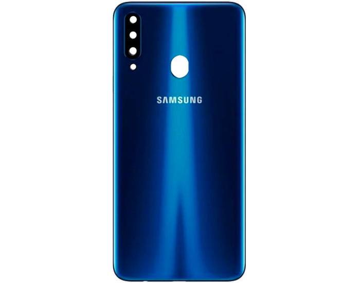Задняя панель корпуса для Samsung A207F Galaxy A20s 2019, синяя