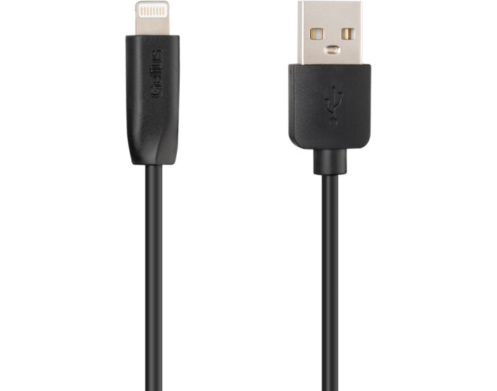 Кабель USB Gelius One USB to Lightning (1m) Black (GP-UC117)