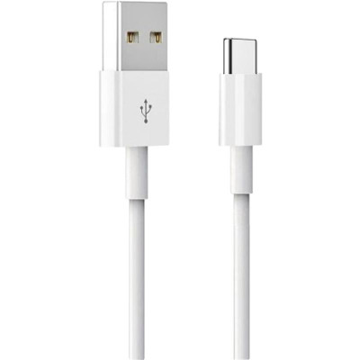 Кабель USB Denman D22T Type-C 2.4A White