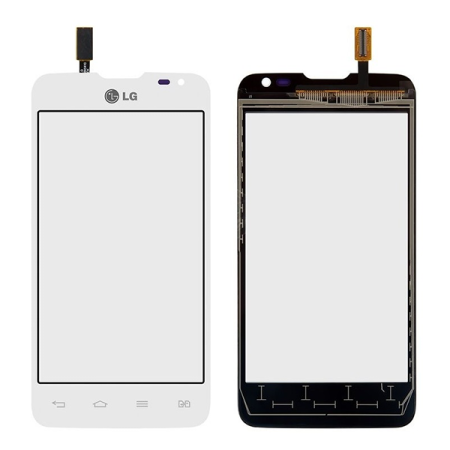 Сенсор LG D285 Optimus L65 Dual Sim, белый (Класс А)