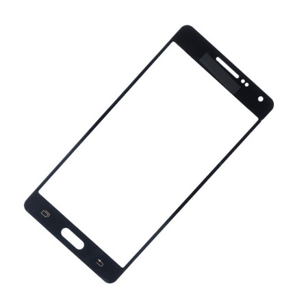 Стекло фронтальное Samsung A500 A5 2015, черное