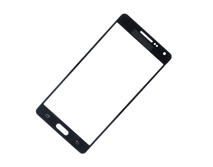 Стекло фронтальное Samsung A500 A5 2015, черное