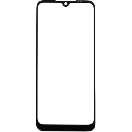 Стекло фронтальное Xiaomi Redmi Note 8T, черное (Класс А)