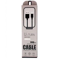 Кабель USB Usams MICXD2501 Cable-U Turne USB to Micro (0.25m) Black