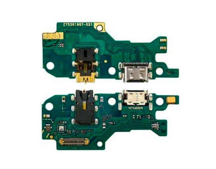 Шлейф для Samsung M30 M305, микрофона, коннектора зарядки