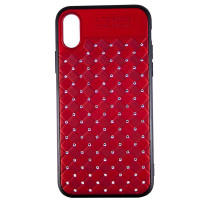 Чехол-силикон Netting Diamond Huawei Y9 2019, Honor 8X Red