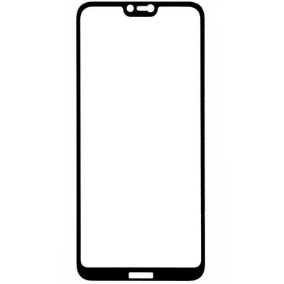 Скло фронтальне Nokia 6.1 Plus, чорне