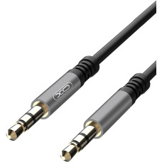 Кабель AUX XO (XO-NM121) 3,5"-3.5" 1m Black