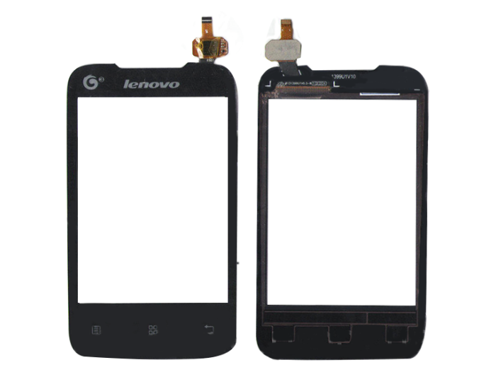 Сенсор Lenovo A208, черный