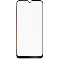 Стекло фронтальное Samsung A107 A10s, черное