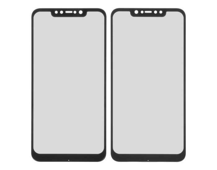 Скло фронтальне Xiaomi Poco F1, чорне