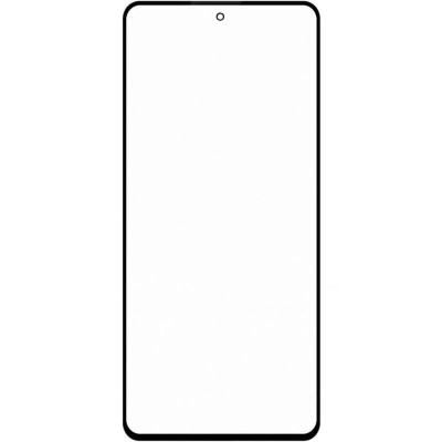 Скло фронтальне Samsung G770 S10 Lite, чорне