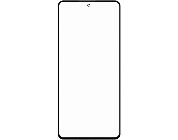Стекло фронтальное Samsung G770 S10 Lite, черное