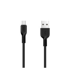 Кабель USB Hoco X13 Easy Charged Micro (1m) (Чорний \ Black)
