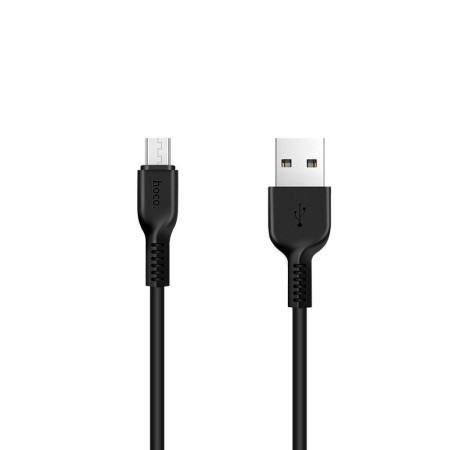 Кабель USB Hoco X13 Easy Charged Micro (1m) (черный \ Black) (Класс А)