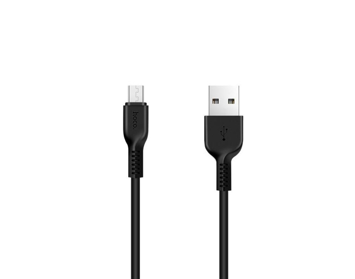 Кабель USB Hoco X13 Easy Charged USB to Micro (2.4А/1m) Black