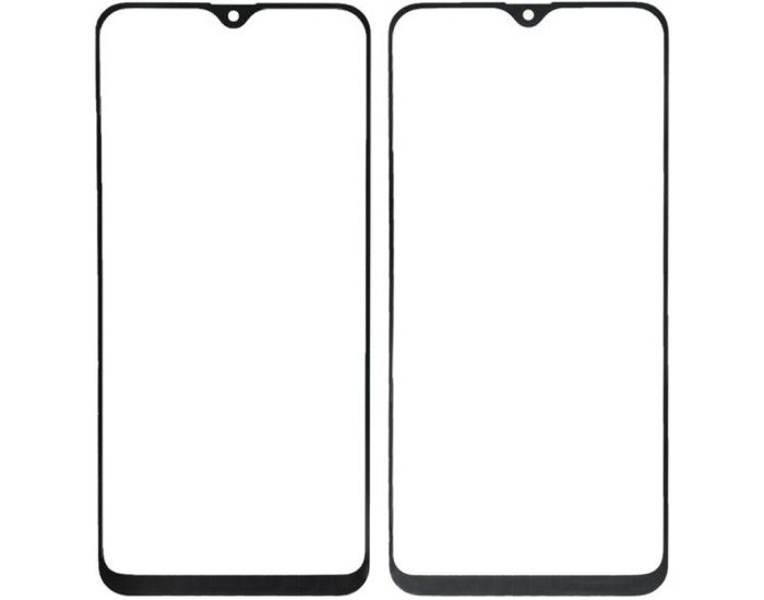 Стекло фронтальное Samsung M107F M10s, черное