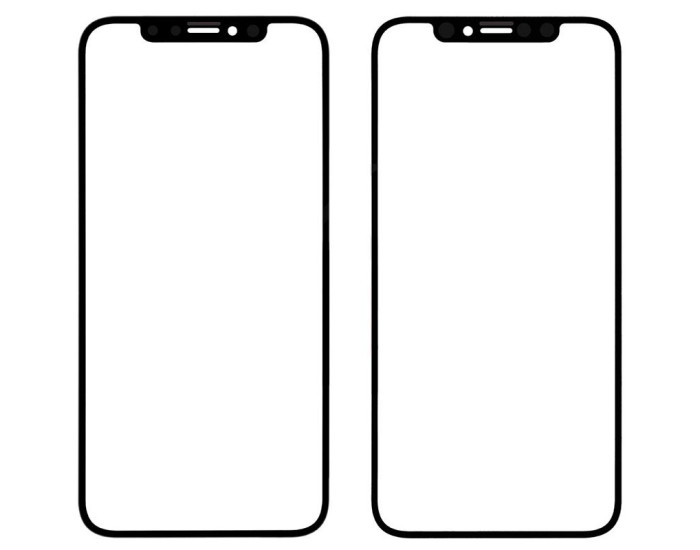 Стекло фронтальное c OCA-пленкой iPhone 11, черное
