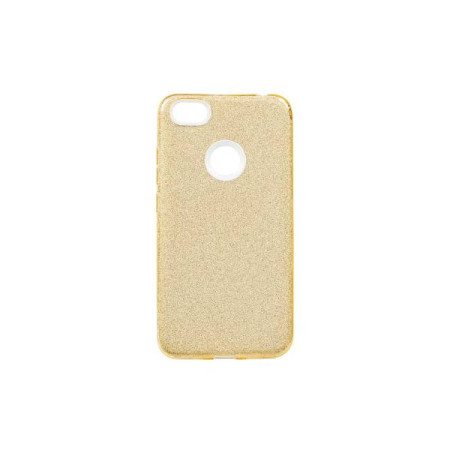 Чехол-силикон Remax Glitter Huawei P Smart 2019 Gold