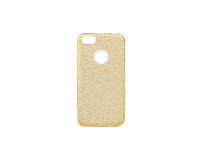Чехол-силикон Remax Glitter Huawei P Smart 2019 Gold