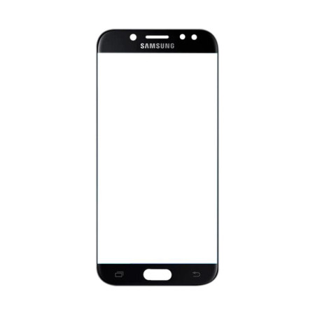 Стекло фронтальное Samsung J730 J7, черное