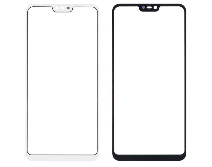Скло фронтальне Xiaomi Mi8 Lite, Білий