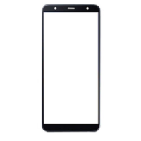 Стекло фронтальное с OCA-пленкой для Samsung J415F (J4 Plus 2018), J610 (J6 Plus 2018), черное
