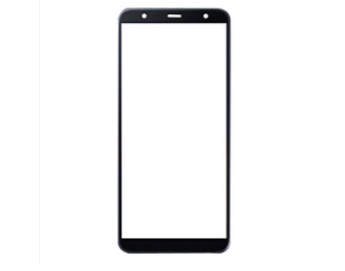 Стекло фронтальное с OCA-пленкой для Samsung J415F (J4 Plus 2018), J610 (J6 Plus 2018), черное