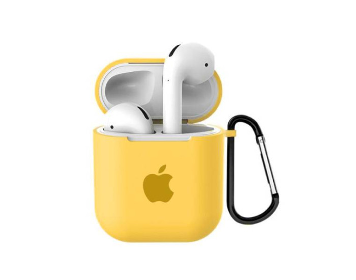 Чехол для AirPods Silicon Yellow