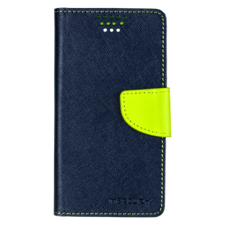 Чехол-книга универсальная Goospery Canvas 5.0" Blue