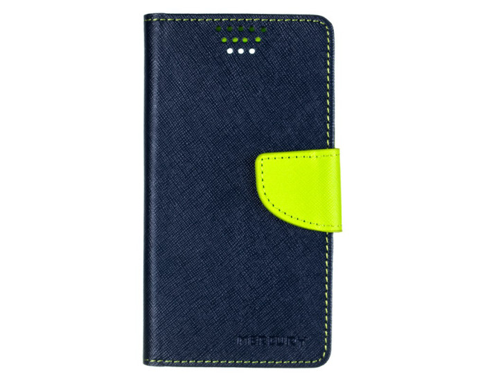 Чохол-книга універсальна Goospery Canvas 5.0" Blue