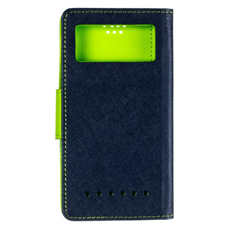 Чехол-книга универсальная Goospery Canvas 5.0" Blue