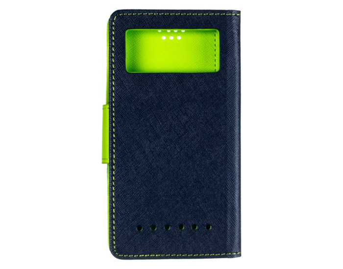 Чохол-книга універсальна Goospery Canvas 5.0" Blue