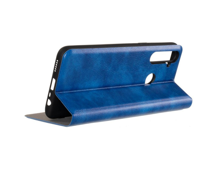 Чохол-книга Leather Gelius New Realme 5 Blue