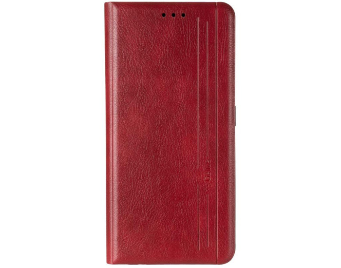 Чохол-книга Leather Gelius New Realme 7 Pro Red
