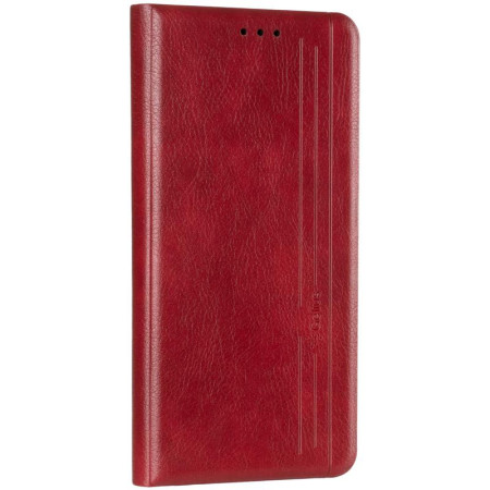 Чехол-книга Leather Gelius New Realme 7 Pro Red