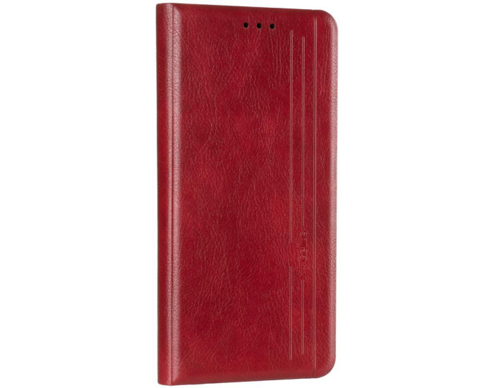 Чохол-книга Leather Gelius New Realme 7 Pro Red