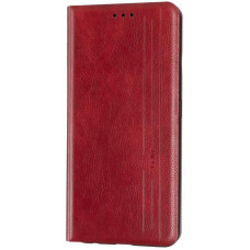 Чохол-книга Leather Gelius New Realme 7 Pro Red