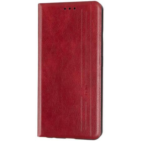 Чехол-книга Leather Gelius New Realme 7 Pro Red