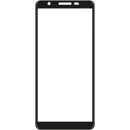 Стекло фронтальное Samsung A013 A01 Core, черное