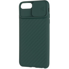 Чехол-силикон Carbon Camera iPhone 7 Plus/8 Plus Green